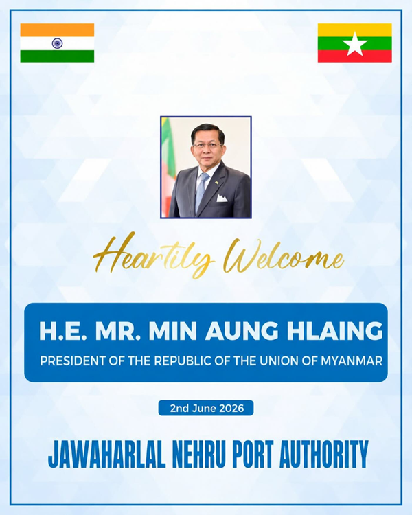 JNPA welcomes to President, Republic of Union of Myanmar